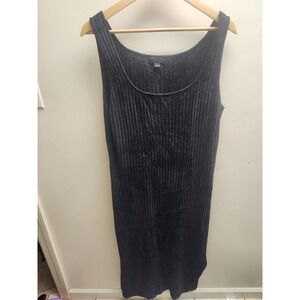 Barefoot Dreams CozyChic Ultra Lite Tank Dress black Size L